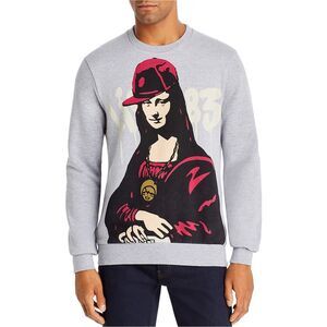 Elevenparis Mens Lisaffiti Sweatshirt, NWT